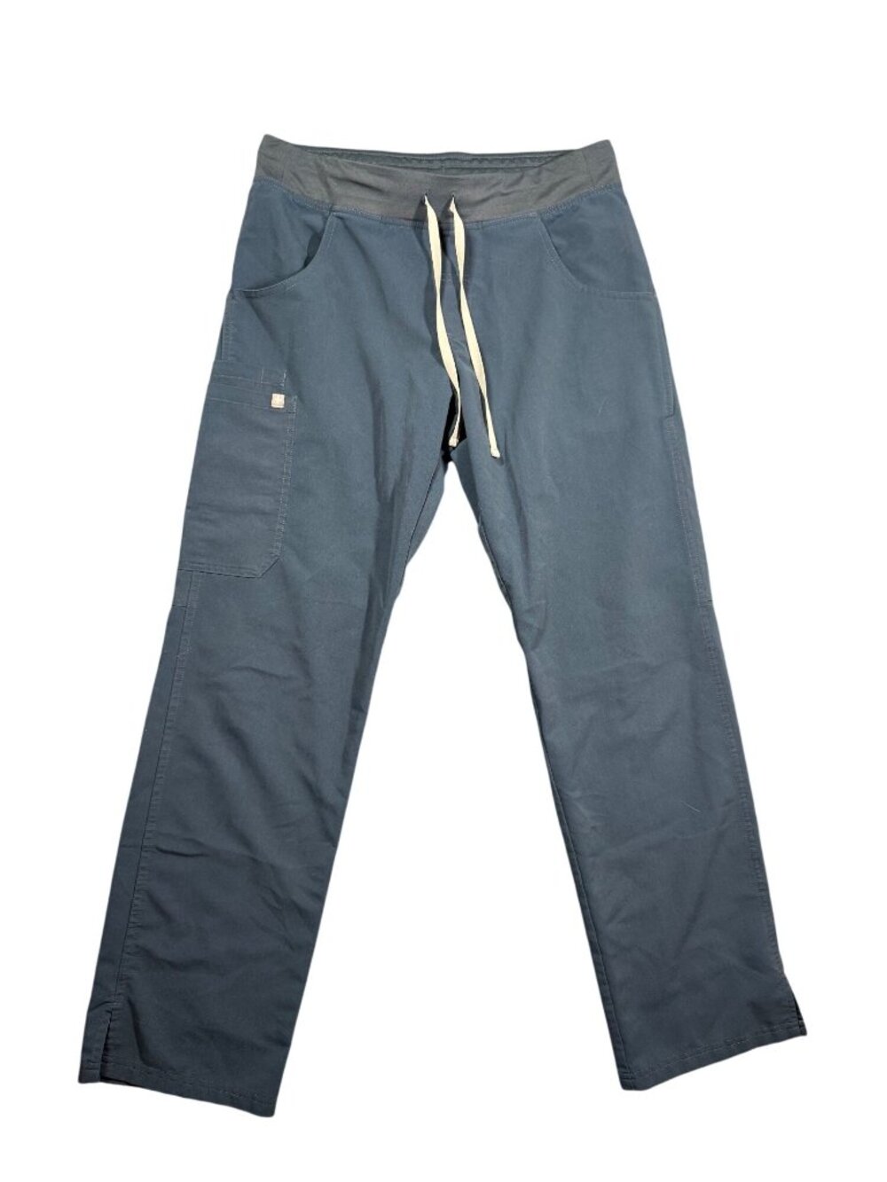 Figs Kade Straight Leg Scrub Pant Deep Ocean Blue Medium Tall